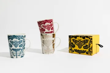 Taika mugg 40 cl presentförpackning - Yö stålblå - Iittala