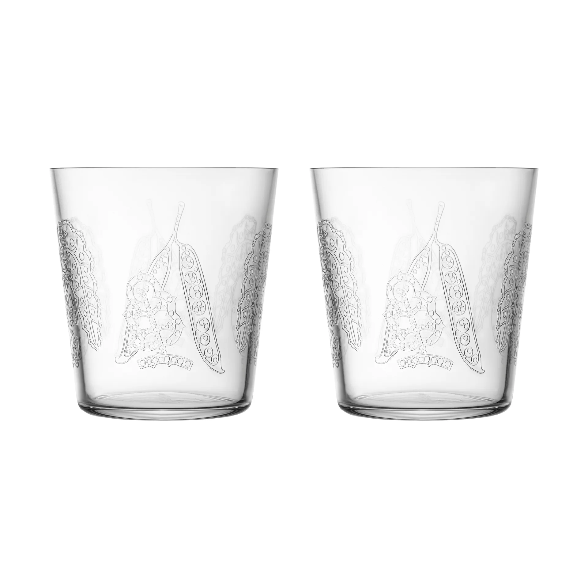 Taika Sato glas 38 cl 2-pack, Klar Iittala