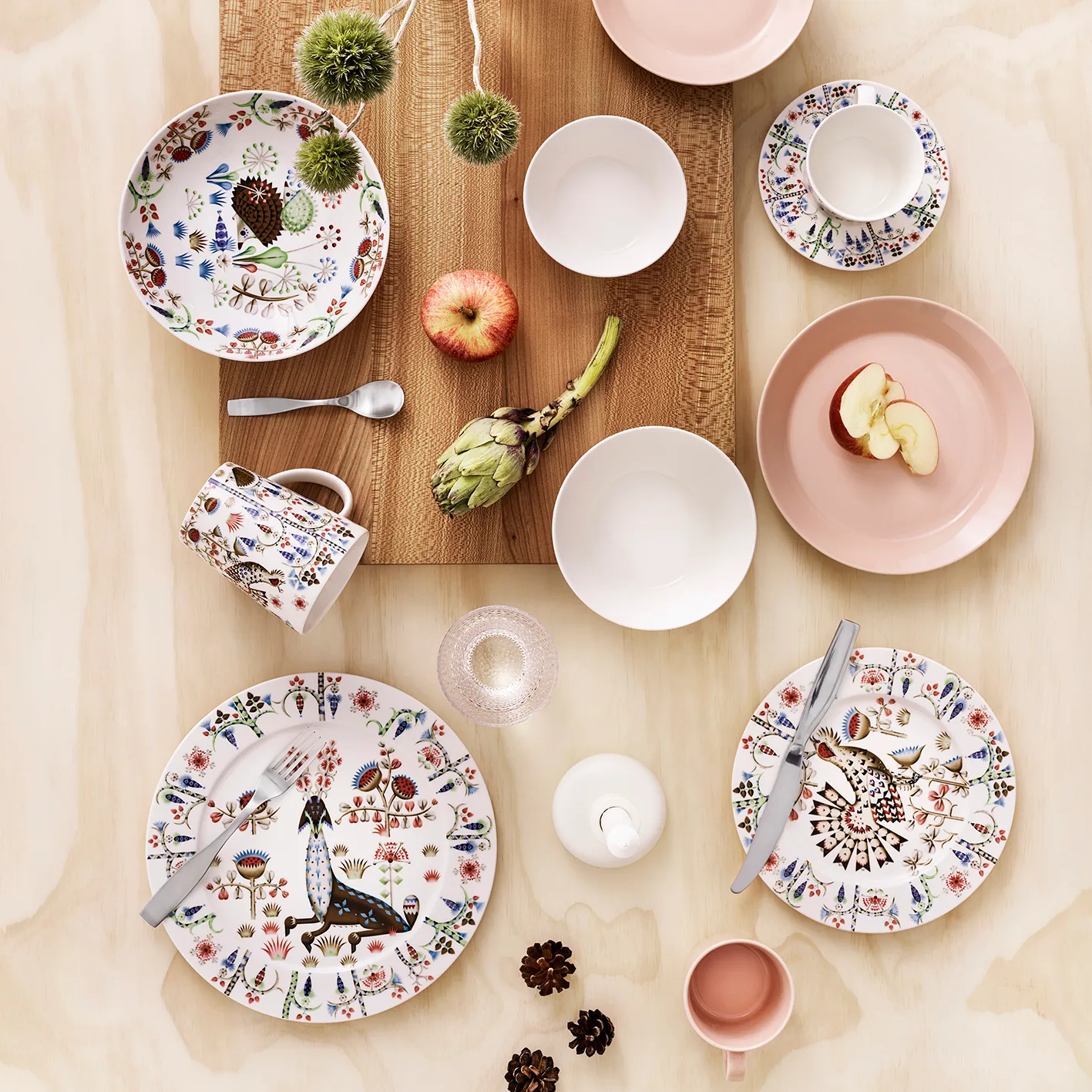 Taika Siimes djup tallrik 20 cm, Vit Iittala