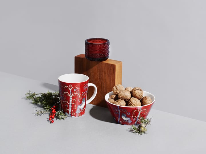 Taika skål 30 cl, röd Iittala