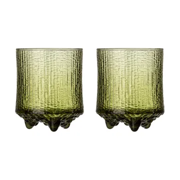 Ultima Thule dricksglas finsk sand 20 cl 2-pack - Grön - Iittala