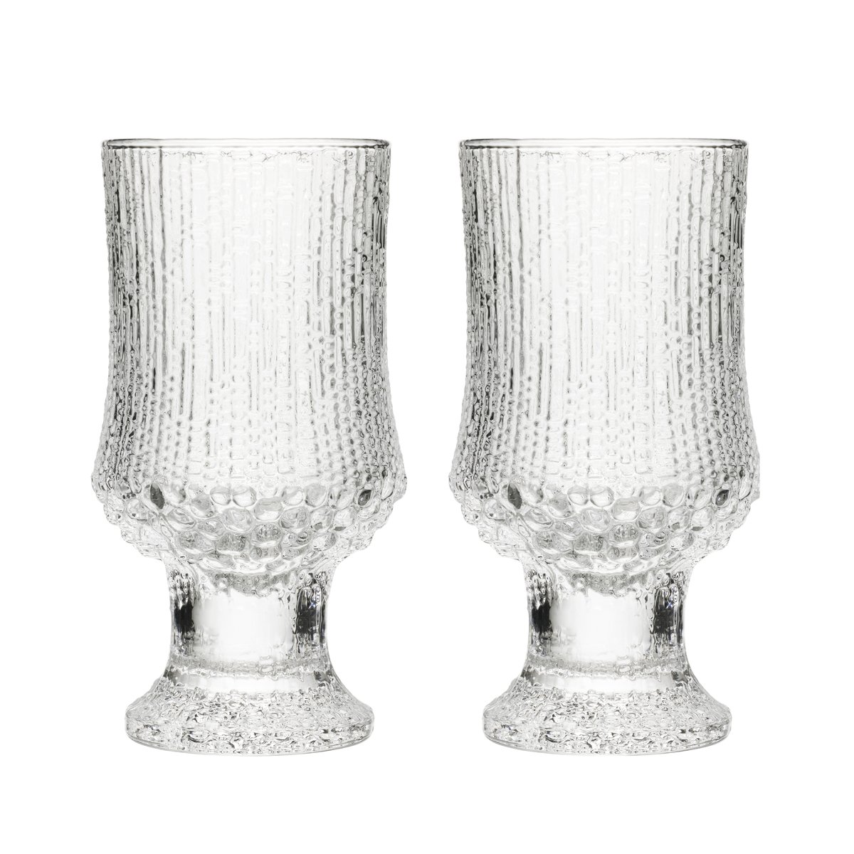 Iittala Ultima Thule Jubileum ölglas 2-pack 34 cl | Skandinavisk Design | Ölglas | Transparent