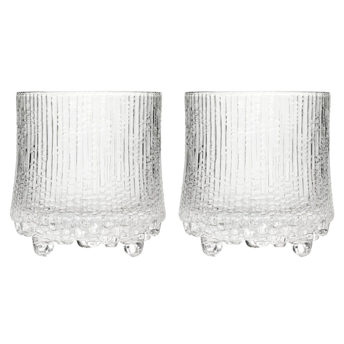 Iittala Ultima Thule On the rocks glas 2-pack | Skandinavisk Design | Whiskeyglas & Konjaksglas | Transparent