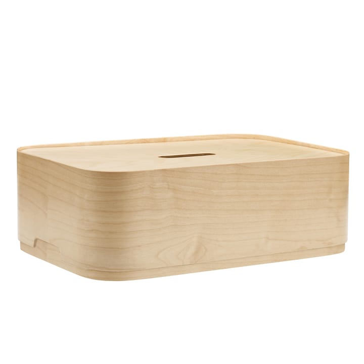 Vakka förvaringslåda liten, Askfanér Iittala