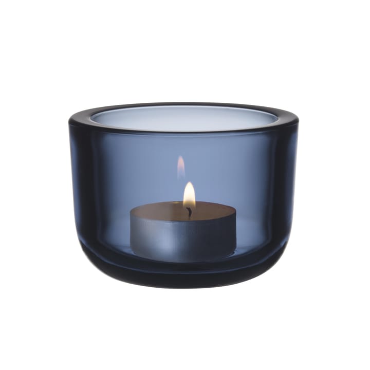 Valkea ljuslykta glas 60 mm - regn - Iittala