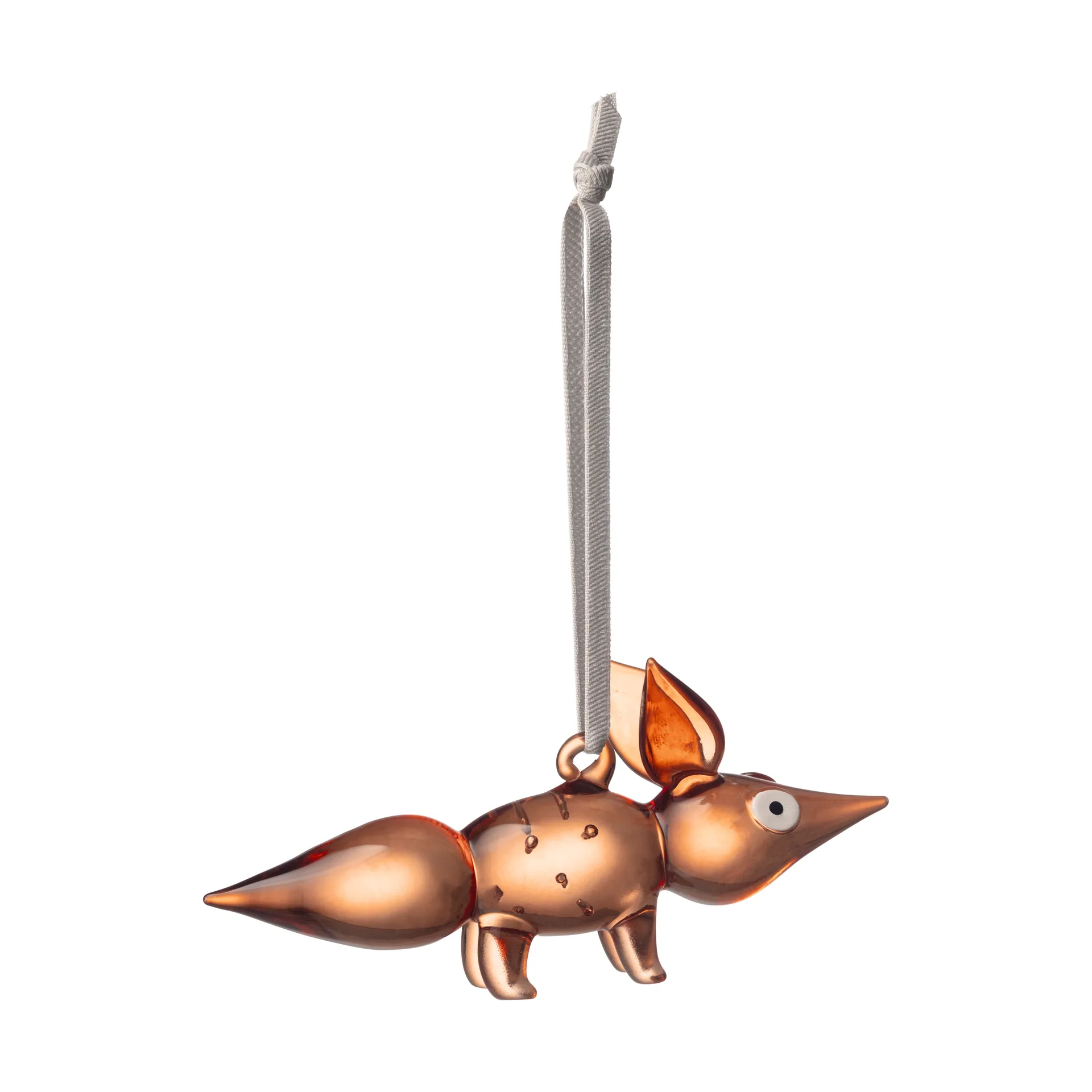 Vulpes glasdekoration 11,5 cm, Brun Iittala
