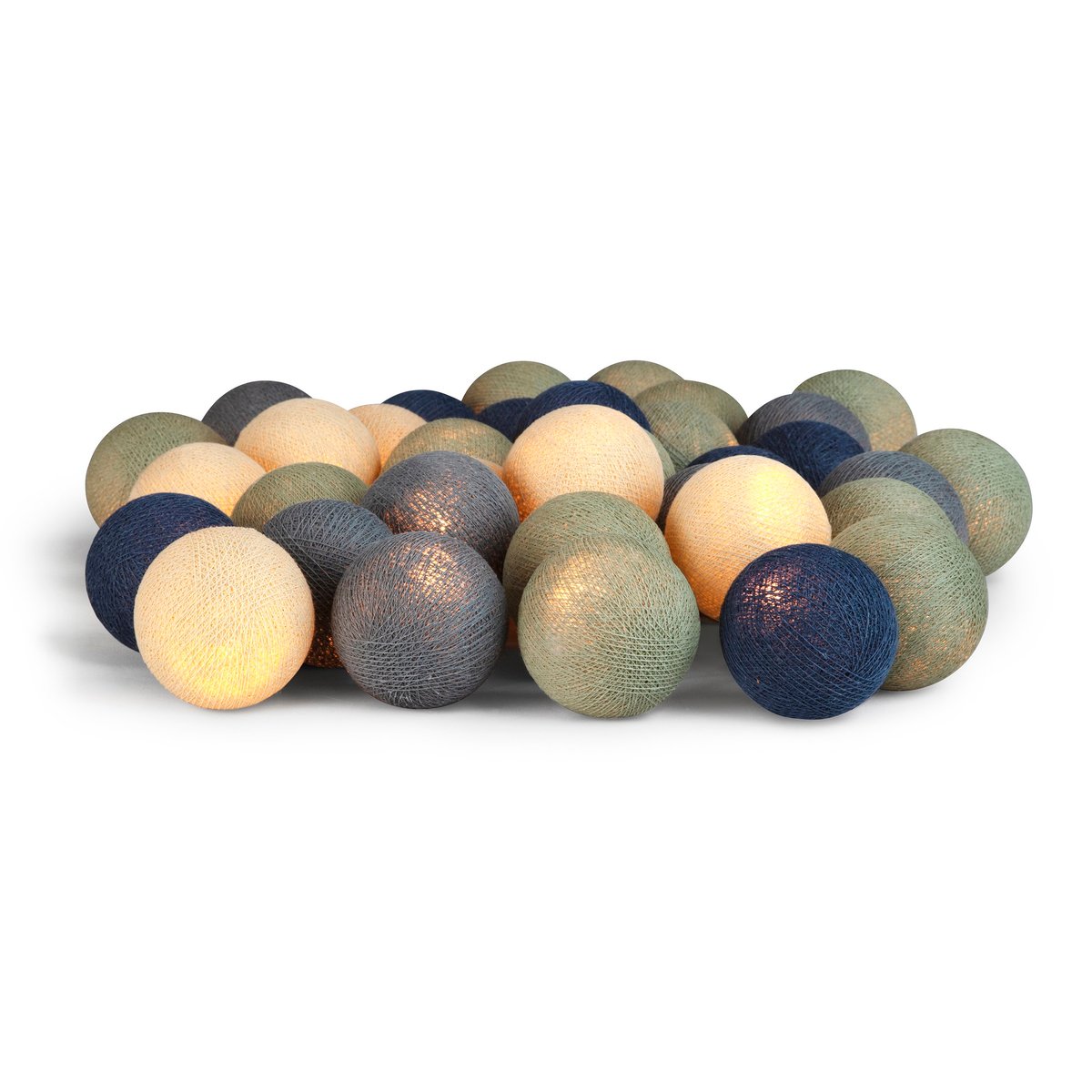 Irislights Breeze 35 bollar | Skandinavisk Design | Ljusslingor & Dekorationsbelysning | Beige