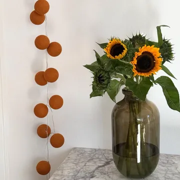 Irislights ljusslinga - Terracotta, 20 bollar - Irislights