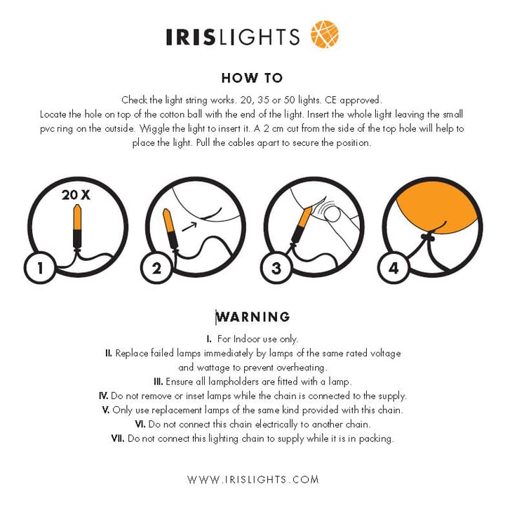 Irislights Moonlight - 20 bollar - Irislights