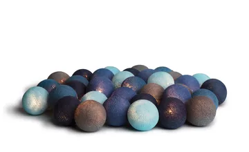 Ocean blue 35-ljus 390 cm - Blå - Irislights