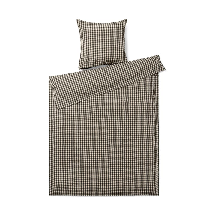 Bæk&Bølge bäddset 150x210 cm - Svart-sand - Juna