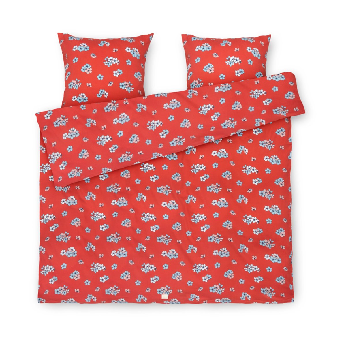 Juna Grand Pleasantly bäddset 200x220 cm Chili | Skandinavisk Design | Bäddset | Röd