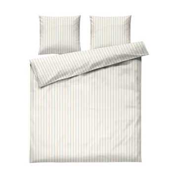 Soft Påslakanset, 220x220/2x50x60 cm - Offwhite-karamell - Juna