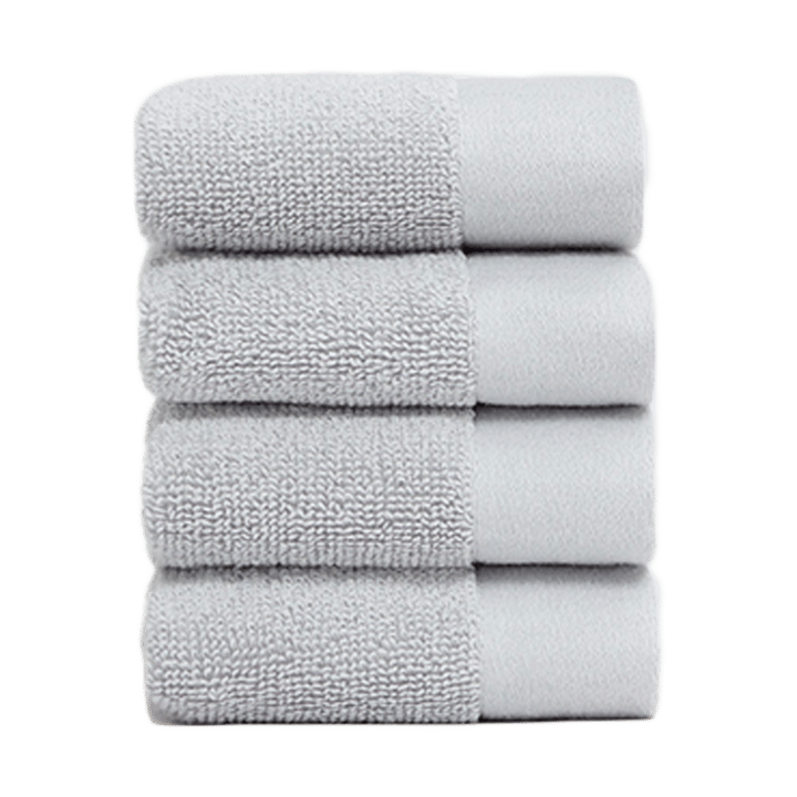 Juniper ansiktshandduk 30x30 cm 4-pack - Stone Grey - Juniper