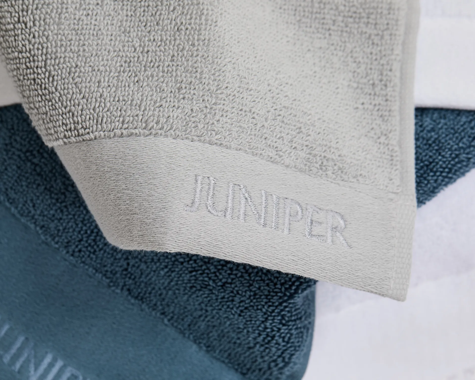 Juniper ansiktshandduk 30x30 cm 4-pack, Stone Grey Juniper