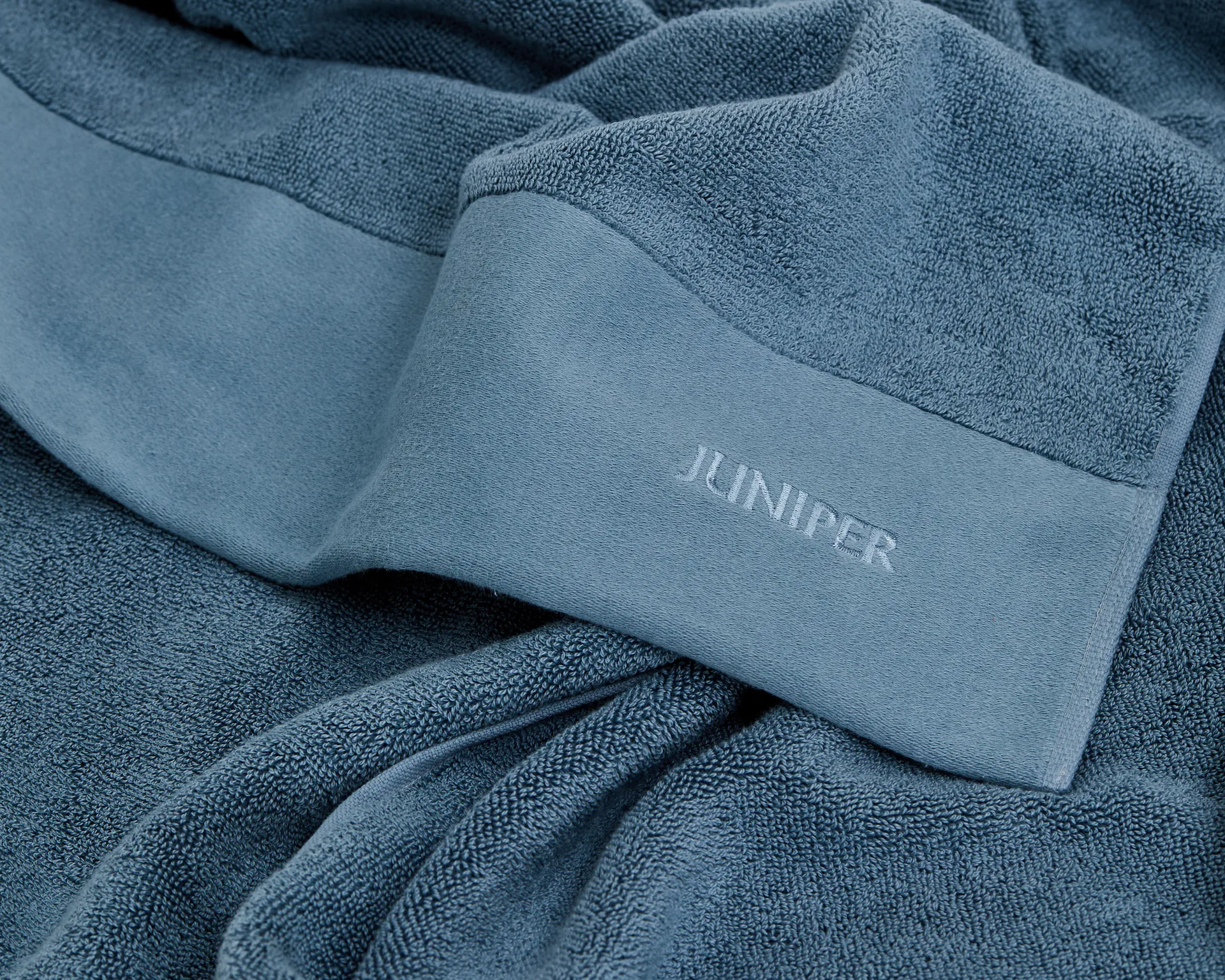 Juniper duschhandduk 70x140 cm 2-pack, North Sea Blue Juniper