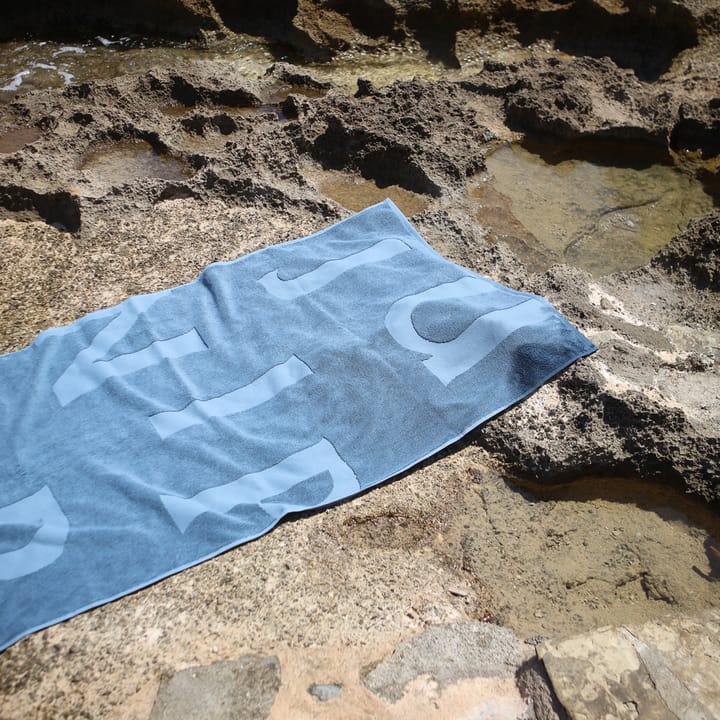 Juniper poolhandduk 85x160 cm, North Sea Blue Juniper