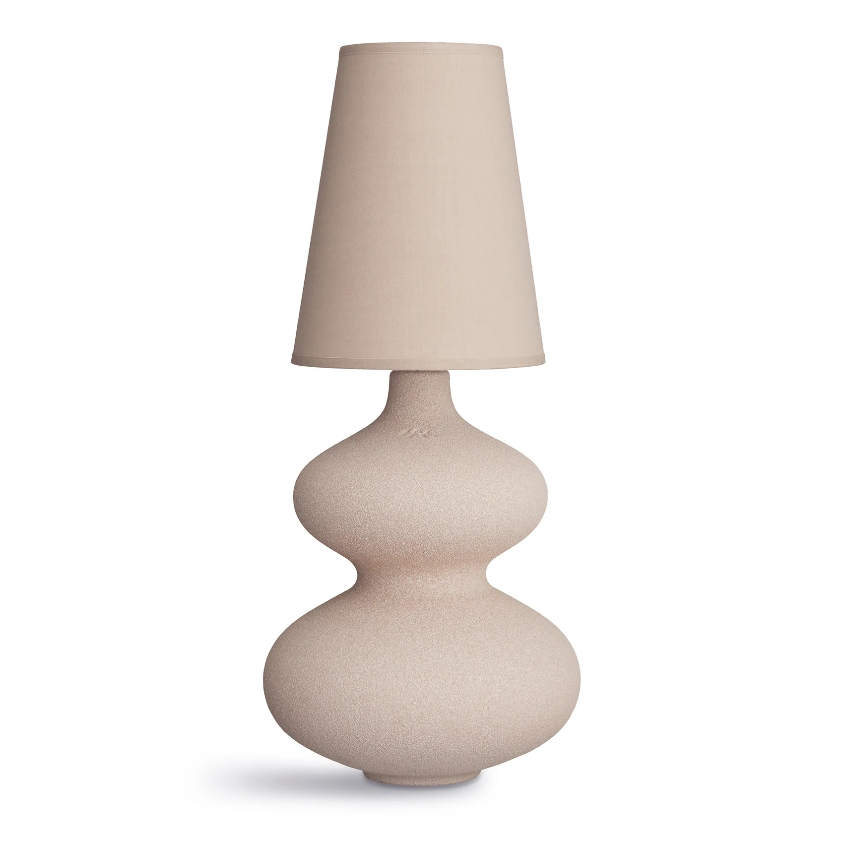 Balustre bordslampa 43,5 cm, Ljusrosa Kähler