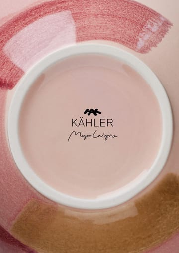 Canvas vas 20 cm - Rosa-brun - Kähler