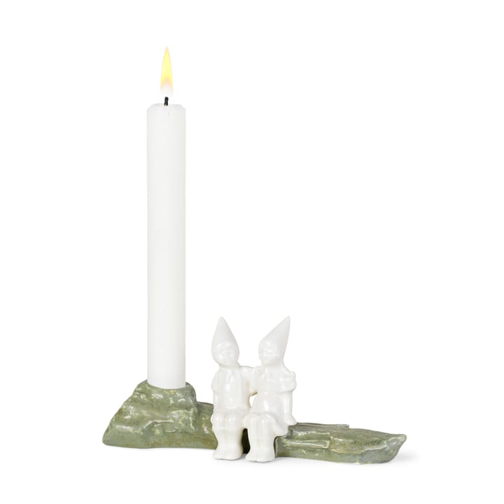 Christmas Tales ljusstake julkram 8,5 cm, Vit Kähler