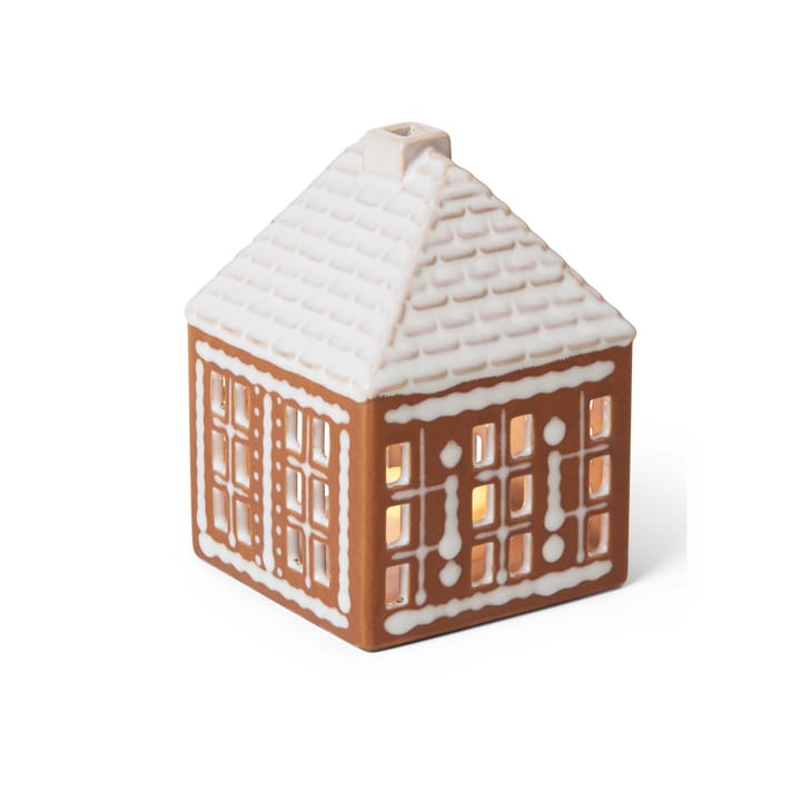 Gingerbread ljushus 11 cm - Brun - Kähler