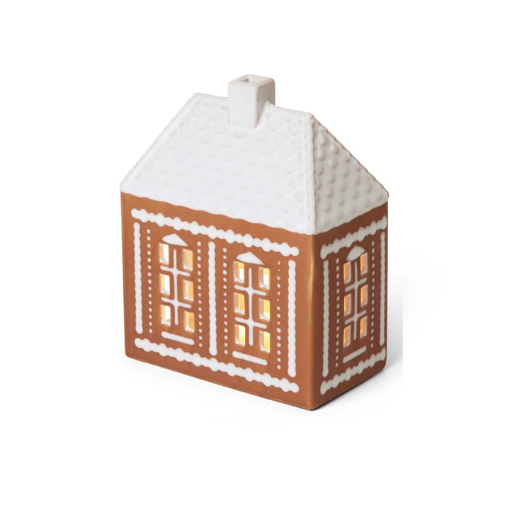 Gingerbread ljushus 15 cm - Brun - Kähler
