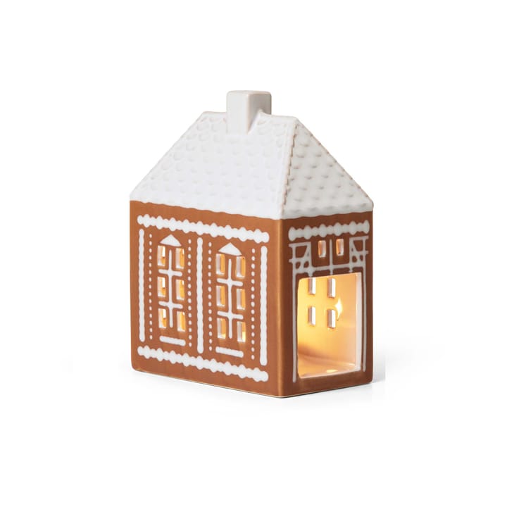 Gingerbread ljushus 15 cm - Brun - Kähler