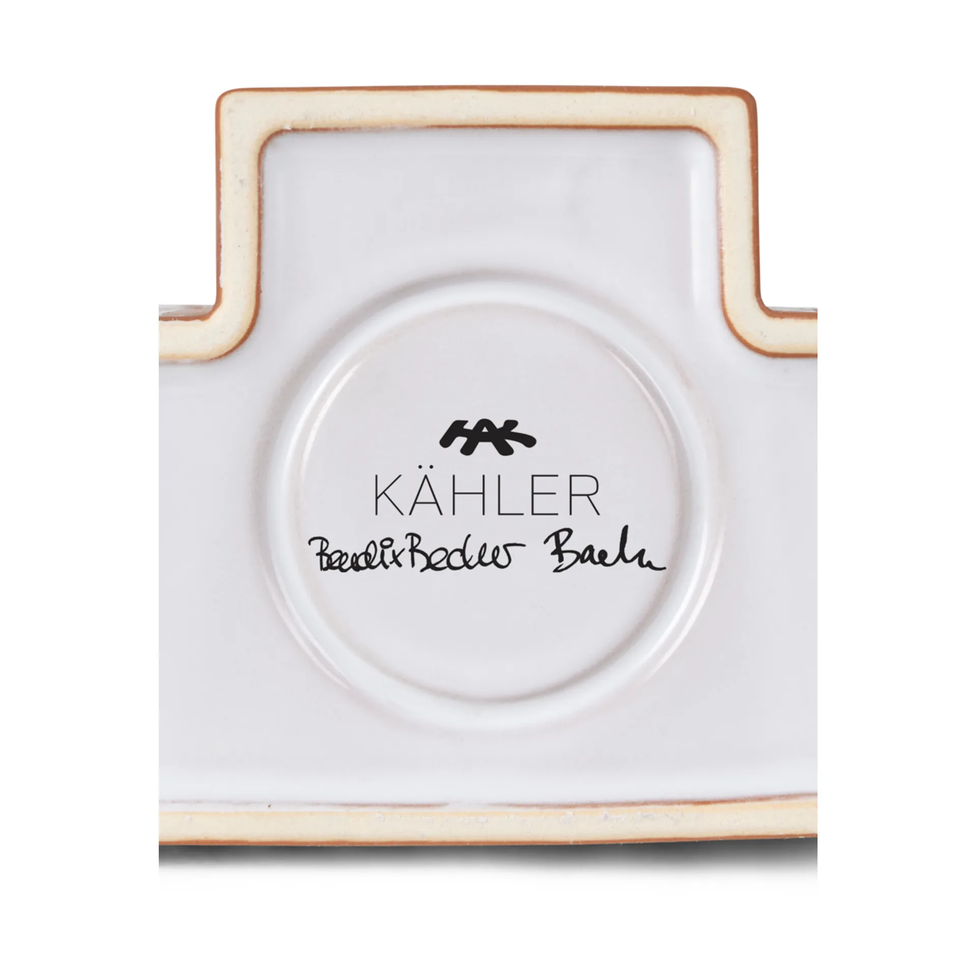 Gingerbread Ljuslykta stor 17 cm, Brun Kähler