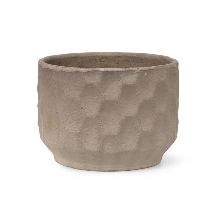 Gro blomkruka ljus sand, Ø16,5 cm Kähler