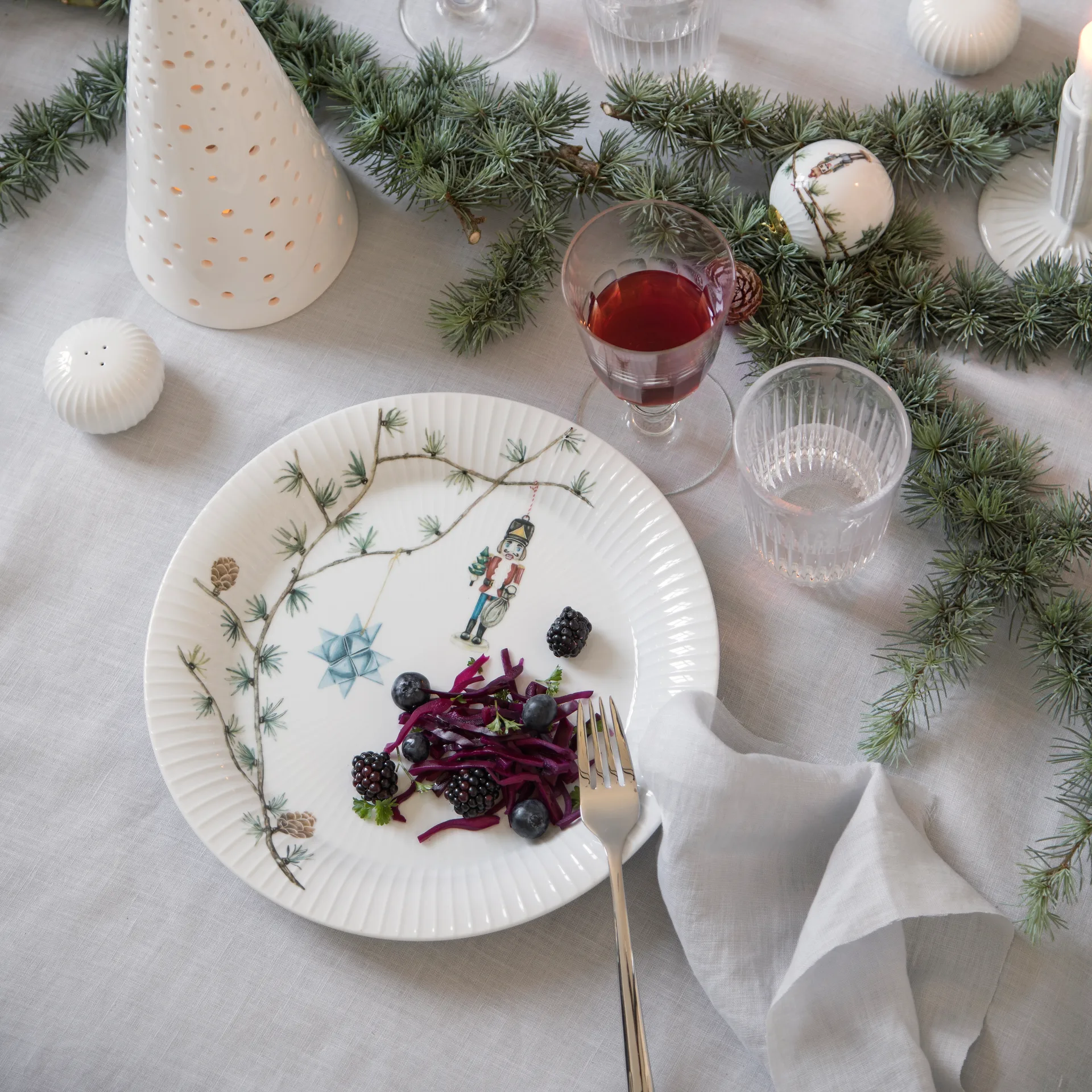 Hammershøi Christmas julservis 18 delar Kähler