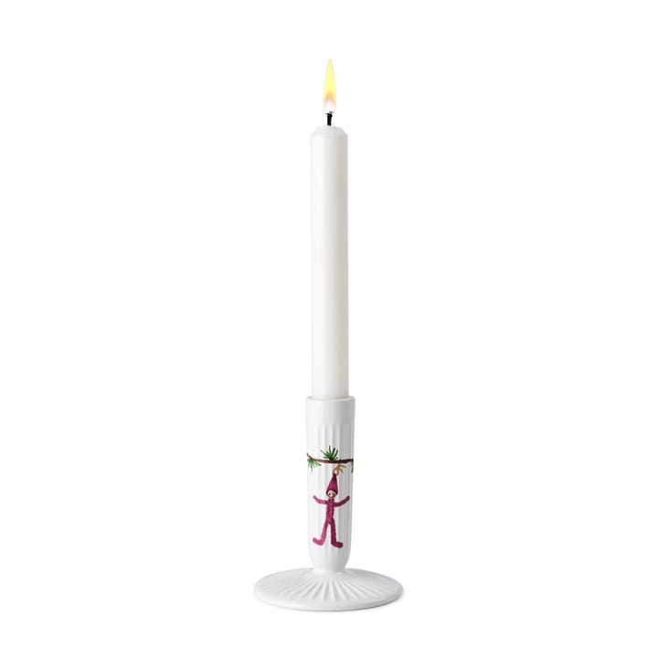 Hammershøi Christmas ljusstake vit, 12 cm Kähler
