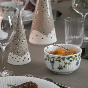 Hammershøi Christmas skål Ø12 cm - Vit - Kähler