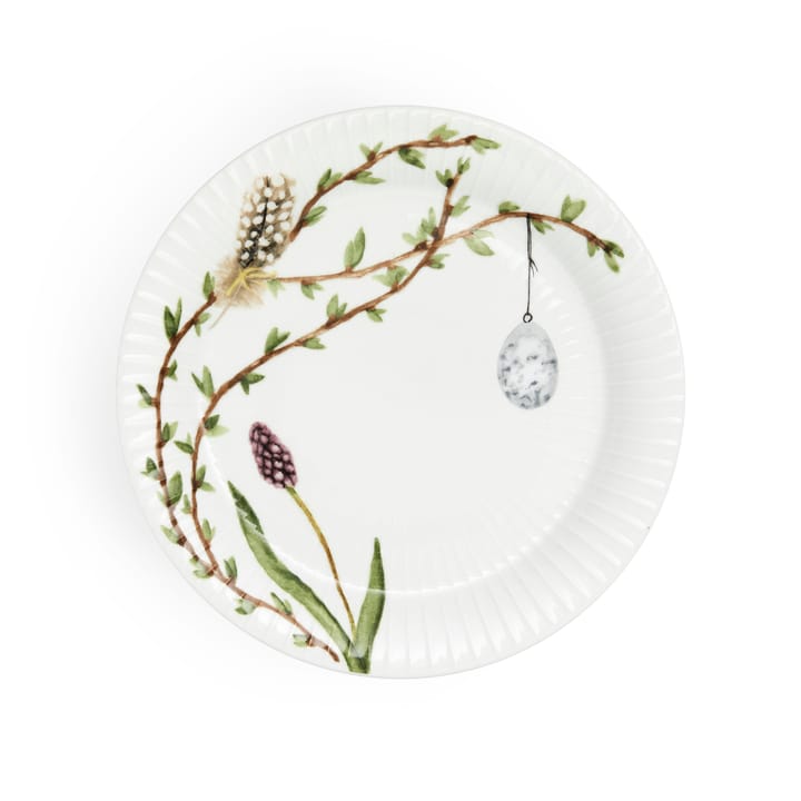 Hammershøi Easter assiett 22 cm - Vit - Kähler