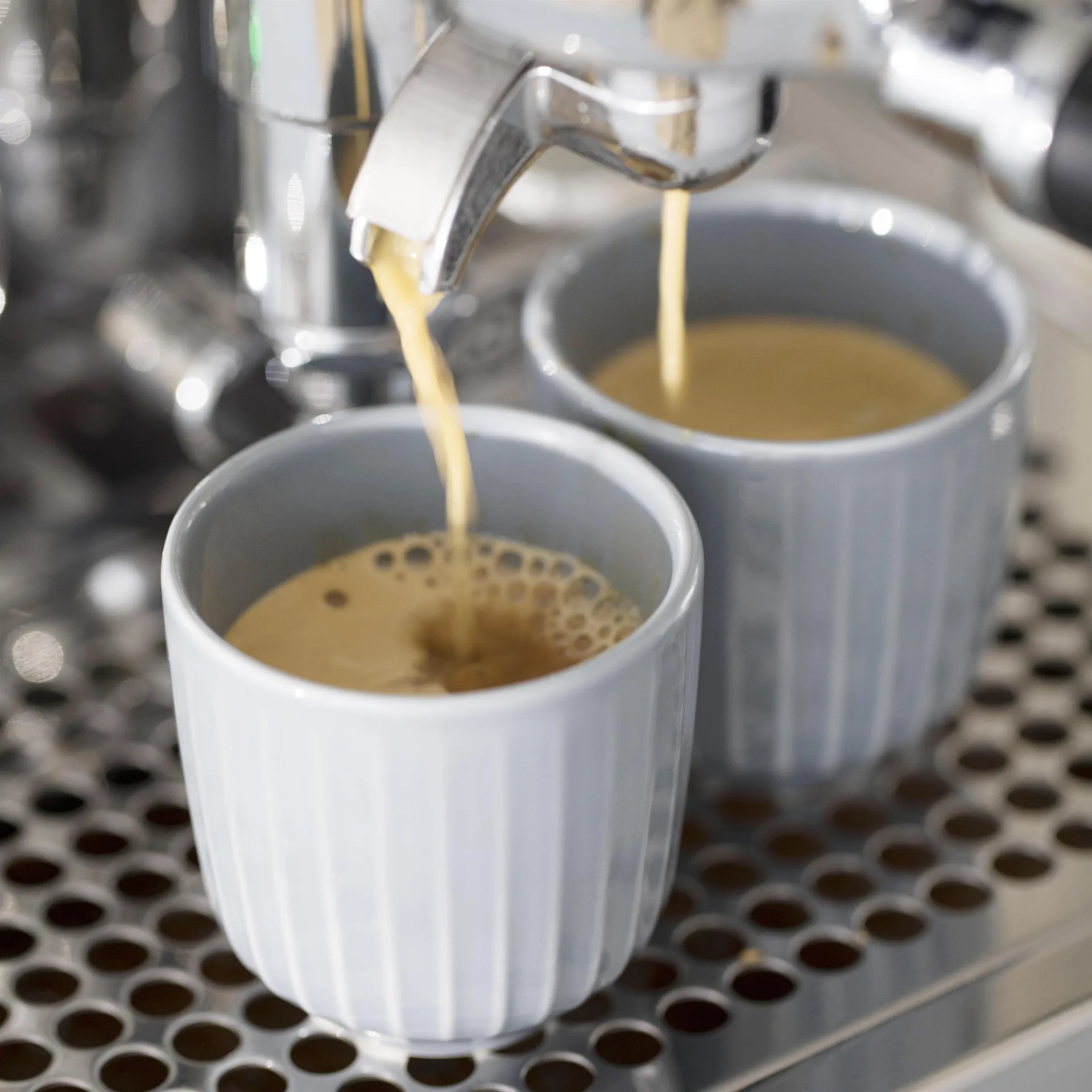 Hammershøi espressokopp, vit Kähler