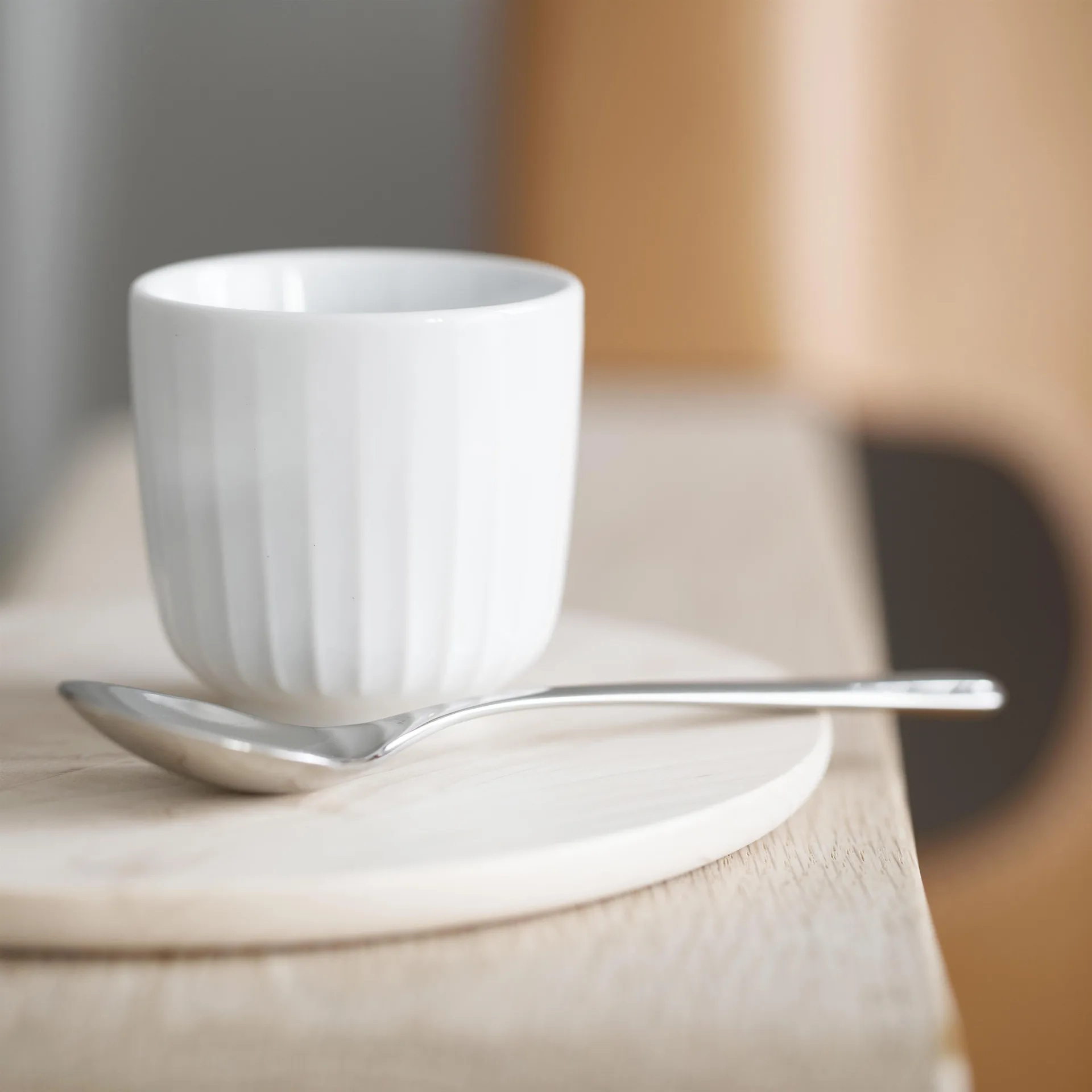 Hammershøi espressokopp, vit Kähler