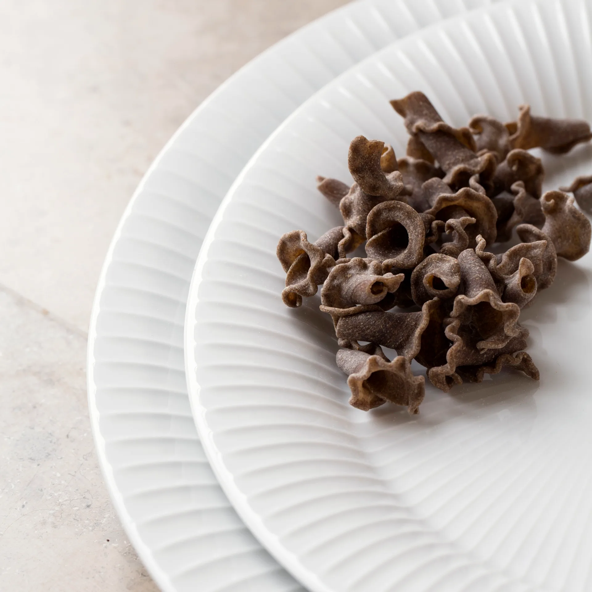 Hammershøi fat 34 cm, Vit Kähler