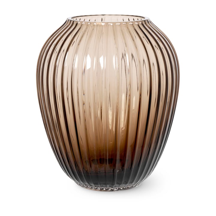 Hammershøi glasvas 18,5 cm, Valnöt Kähler
