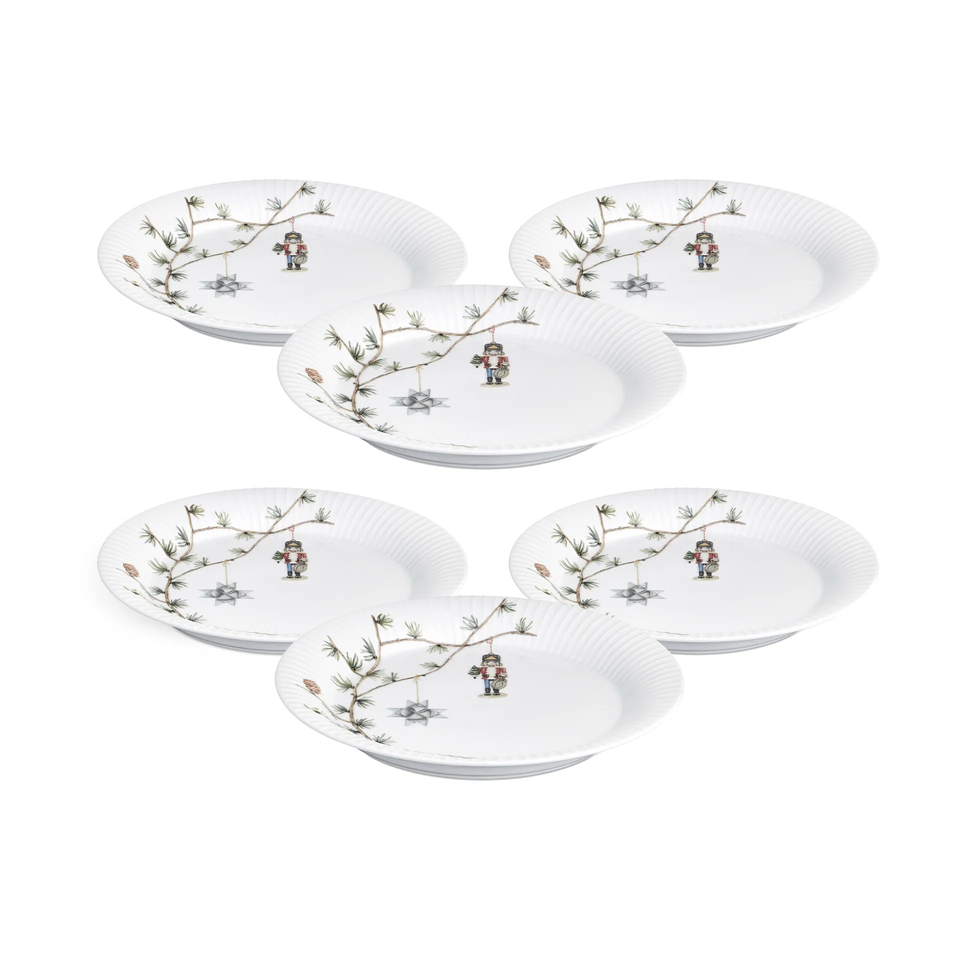 Hammershøi Jul tallrik Ø27 cm 6-pack,  Kähler