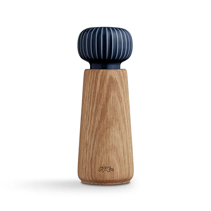 Hammershøi kryddkvarn stor - Indigo, 18 cm - Kähler