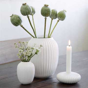 Hammershøi ljusstake mini - vit - Kähler