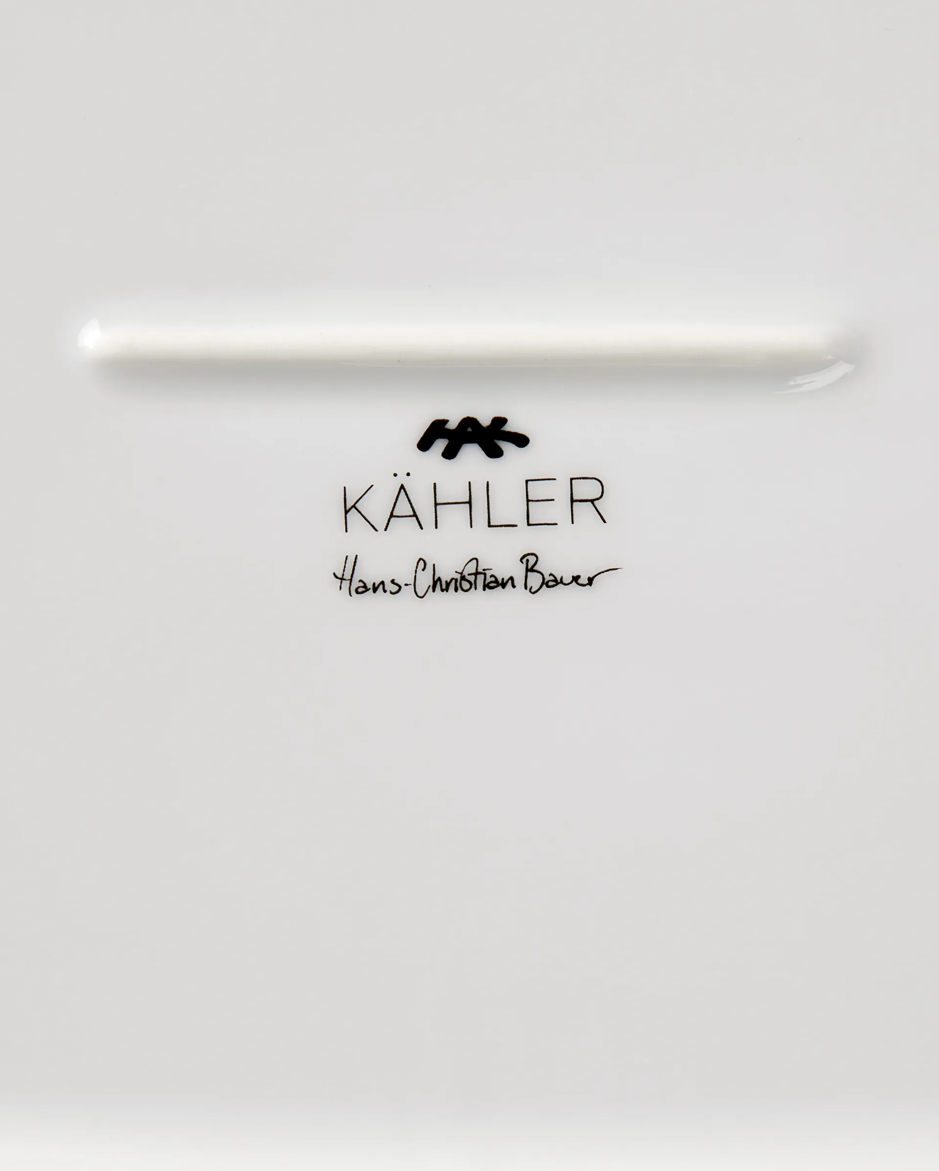 Hammershøi serveringsfat oval 40x22,5 cm, Vit Kähler