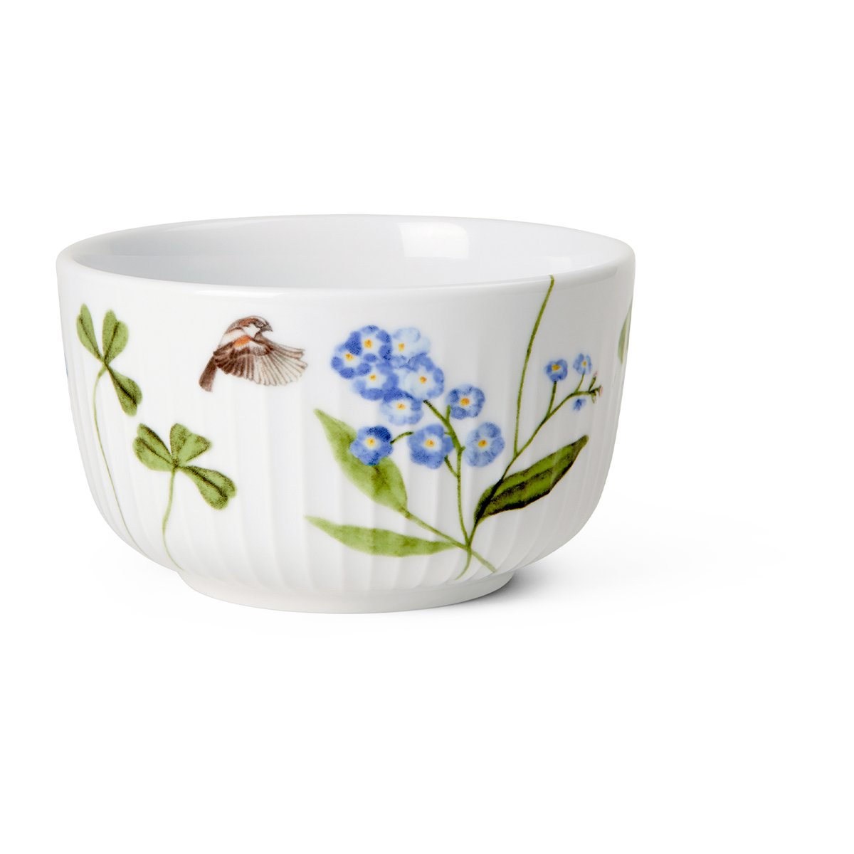 Kähler Hammershoi summer Skål o12 cm Forget me not | Skandinavisk Design | Frukostskålar | Multi