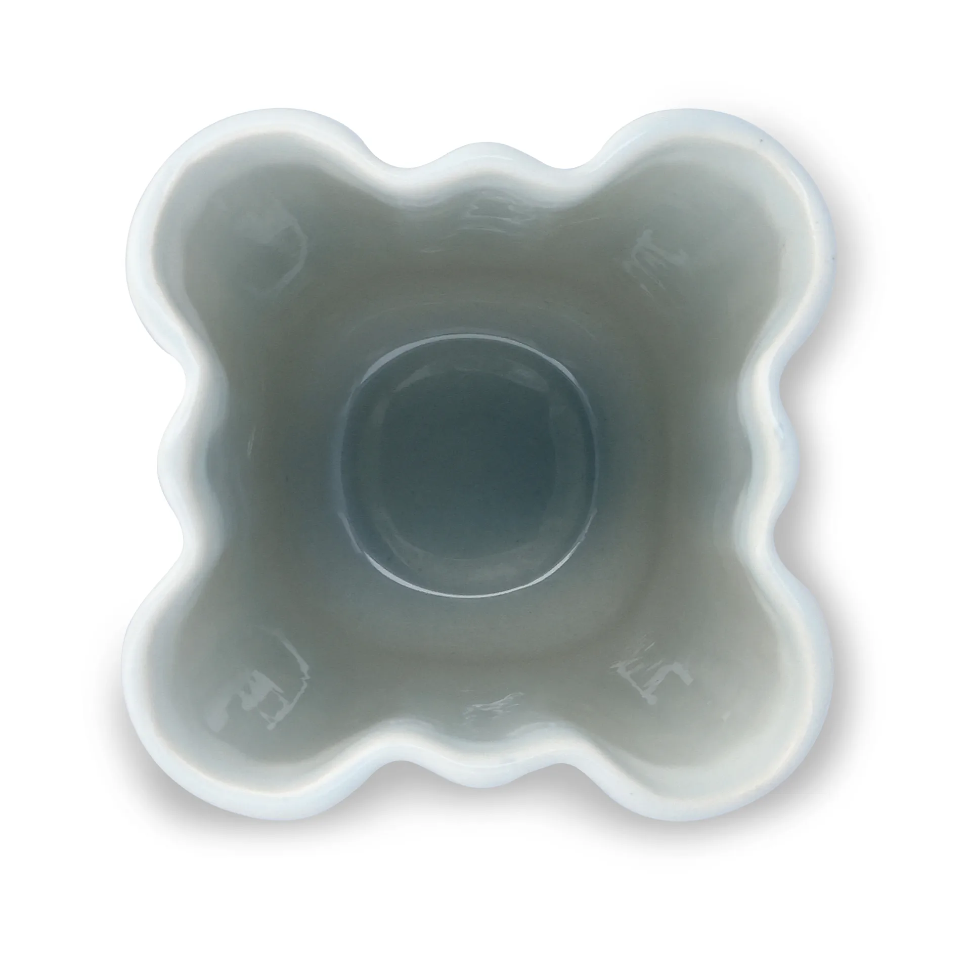 Hammershøi vas unfold, Blå, 16,5 cm Kähler