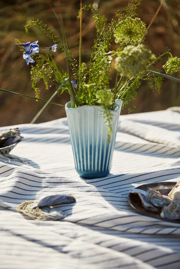 Hammershøi vas unfold - Blå, 20,5 cm - Kähler