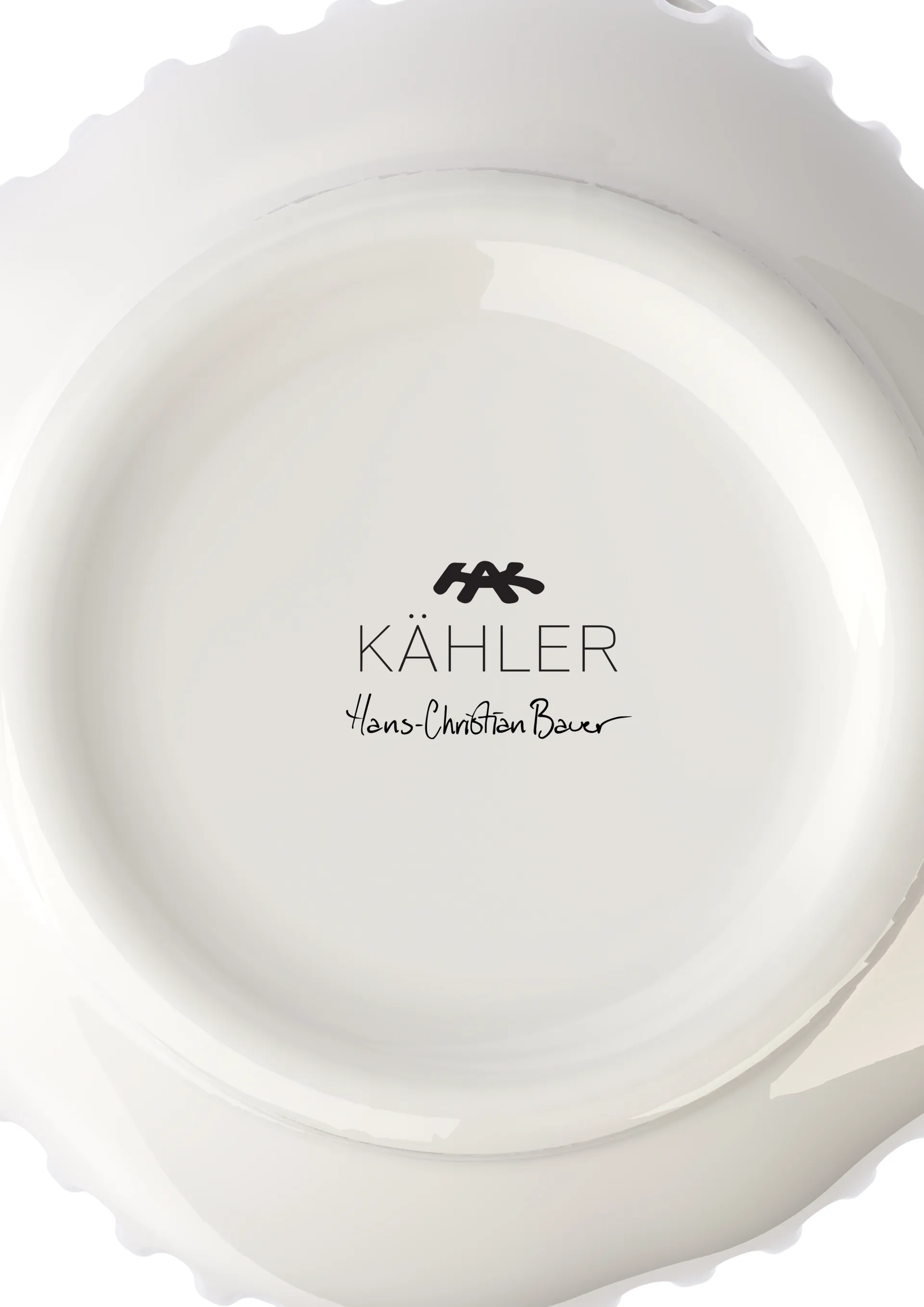 Hammershøi vas unfold, Vit, 16,5 cm Kähler