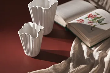 Hammershøi vas unfold - Vit, 16,5 cm - Kähler