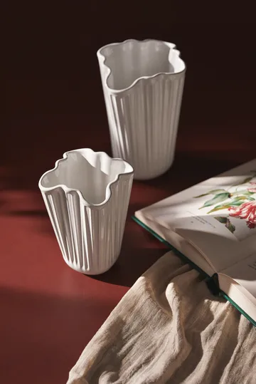 Hammershøi vas unfold - Vit, 20,5 cm - Kähler