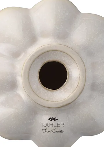 Kantarell ljusstake - Sand, 10 cm - Kähler