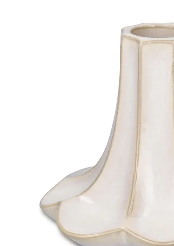 Kantarell ljusstake - Sand, 10 cm - Kähler