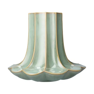 Kantarell vas - Grön, 20,5 cm - Kähler